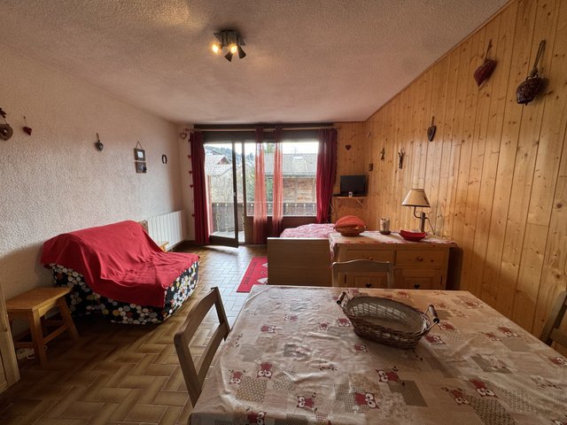 Studio 4 personnes avec balcon - Les Carroz d'Araches