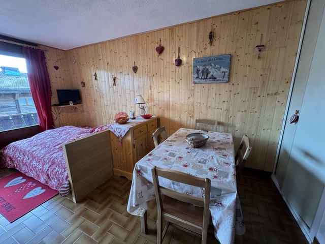 Studio 4 personnes avec balcon - Les Carroz d'Araches