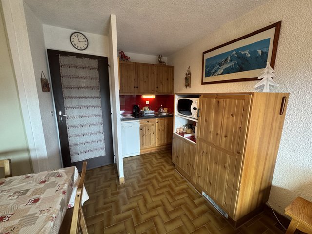 Studio 4 personnes avec balcon - Les Carroz d'Araches