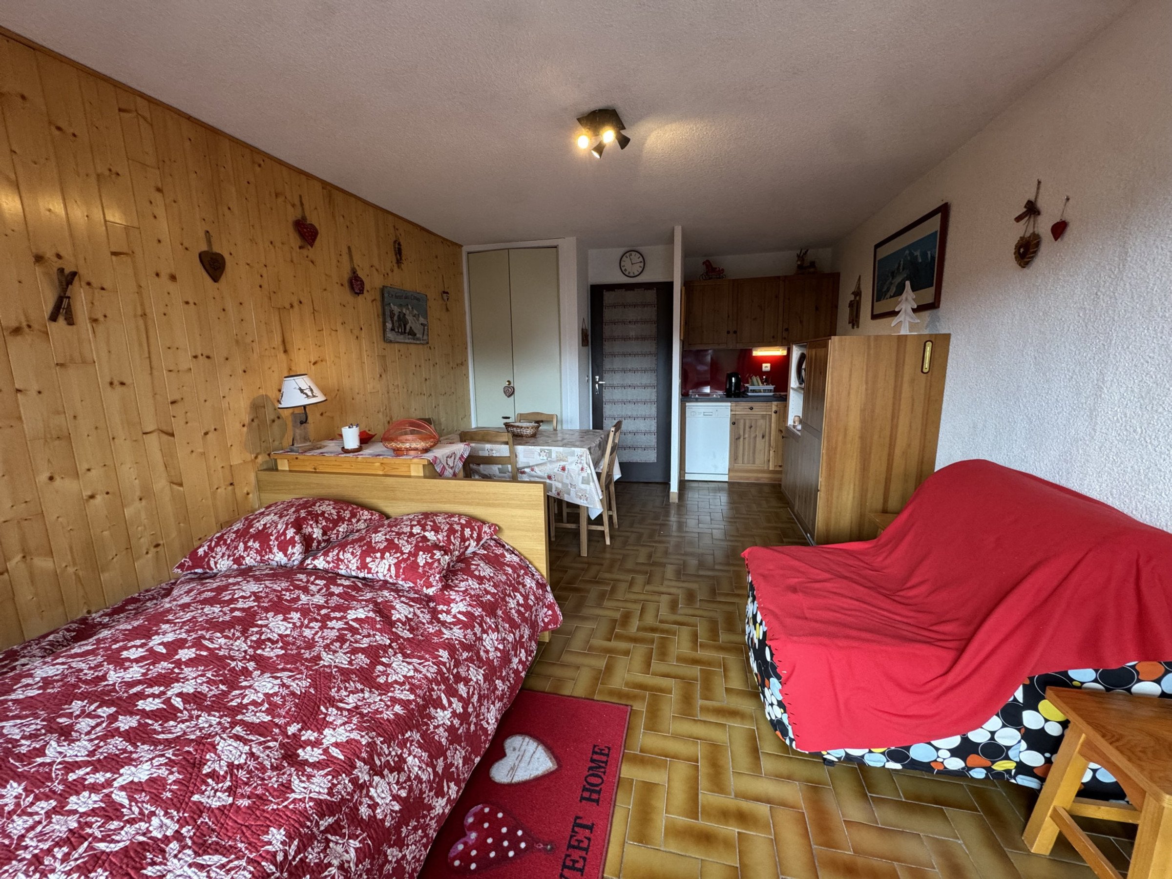 Studio 4 personnes avec balcon - Studio 4 personnes avec balcon - Les Carroz d'Araches