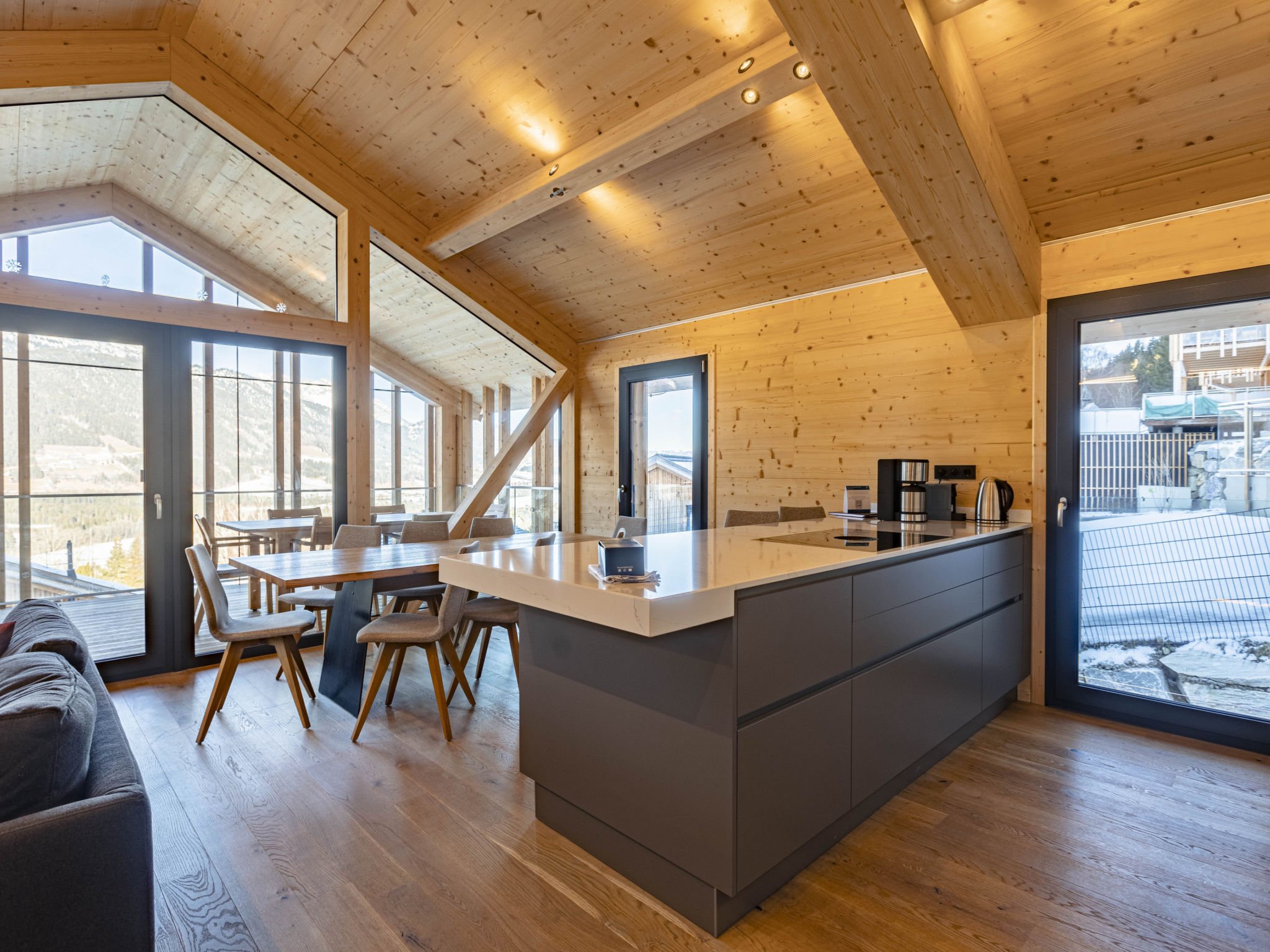 4 Rooms 8 people - Résidence de Tourisme Premium mit 3 SZ,Sauna&Aussenbadewanne - Schaldming 