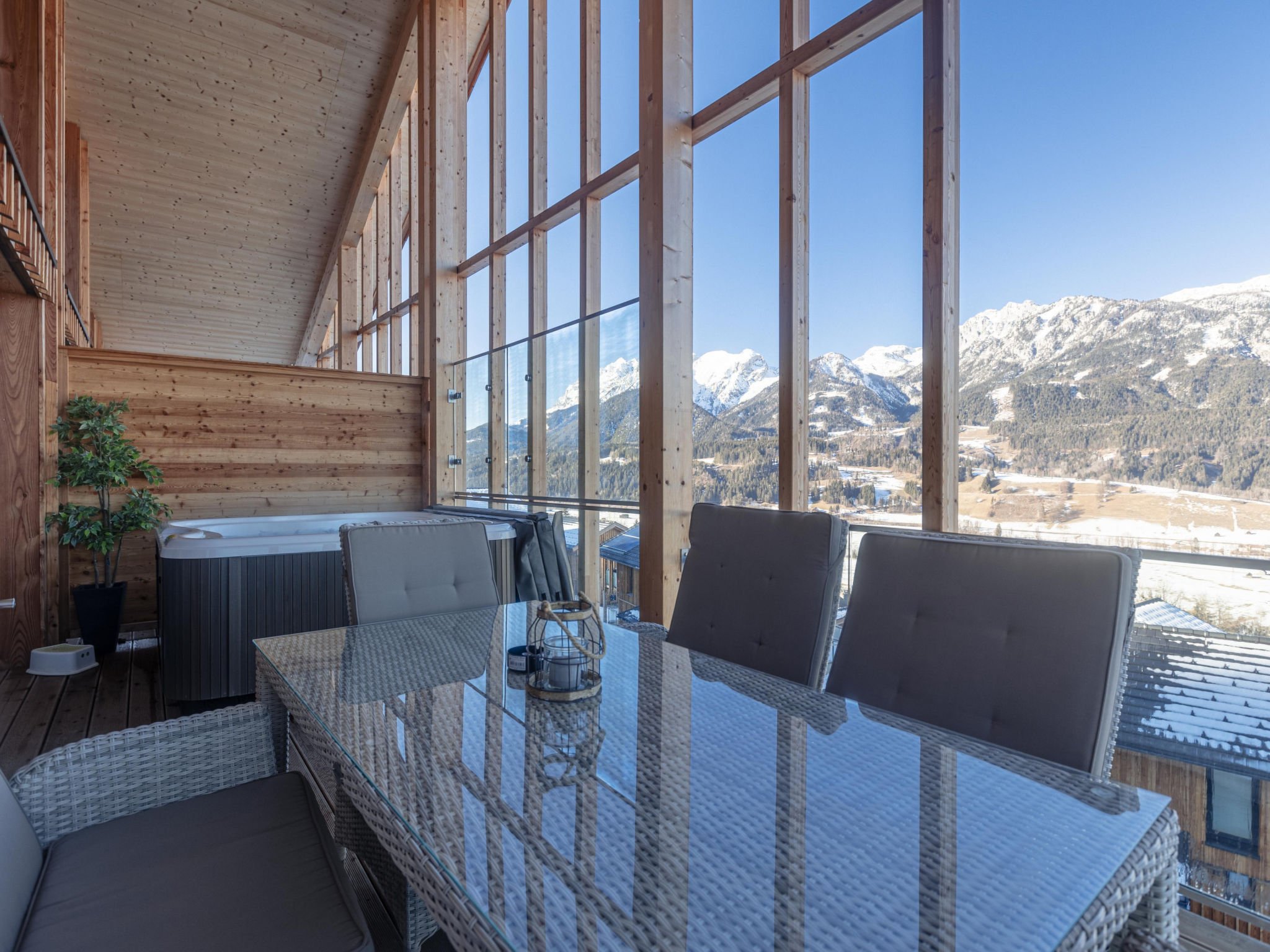 3 Rooms 4 People - Résidence de Tourisme Superior Galerie,Sauna&Außenbadewanne - Schaldming 