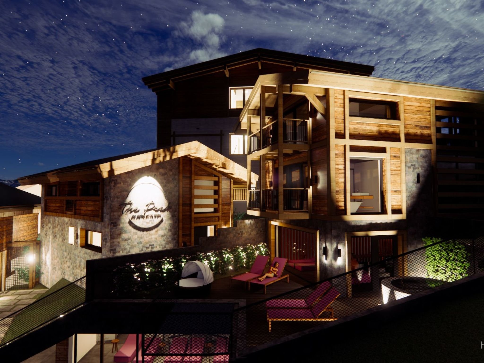 Appartement Chalet Black Stone