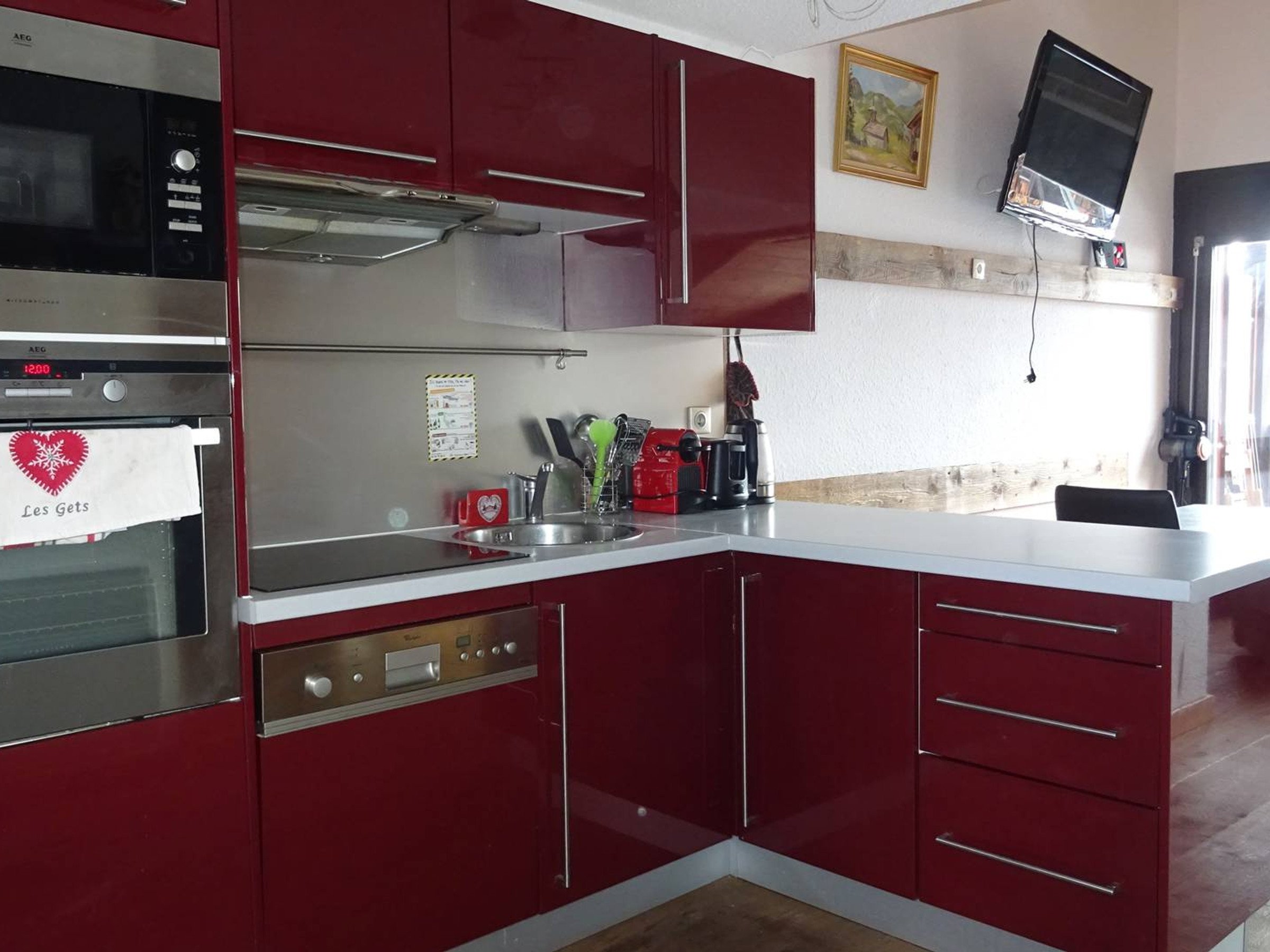 Appartement 4 pièces 8 personnes avec balcon - Résidence PRAZ DU SOLEIL - E7 - Les Gets