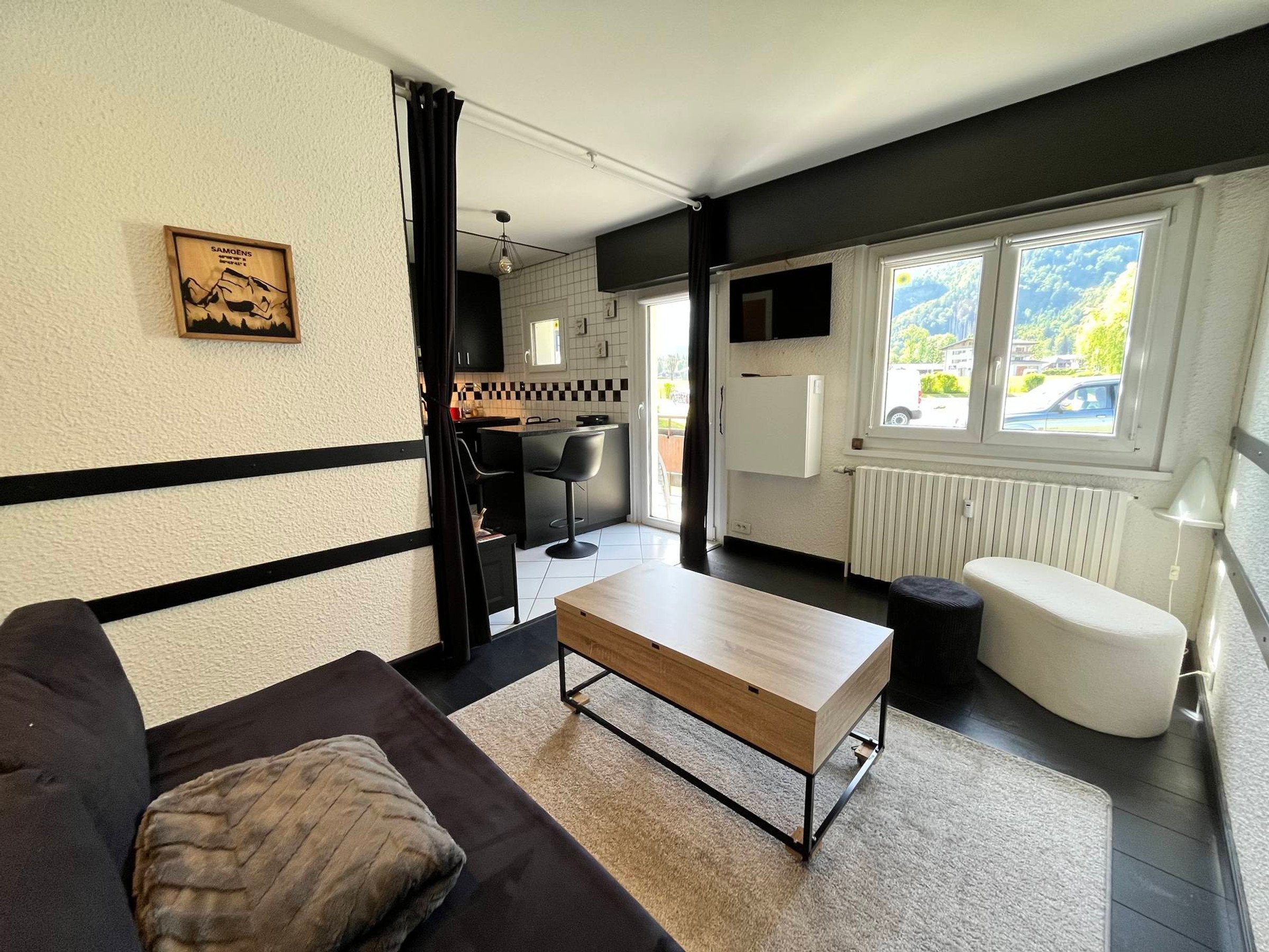 Studio 2 personnes avec balcon - Résidence DRUGERES SEPTIMONTAIN - Samoëns