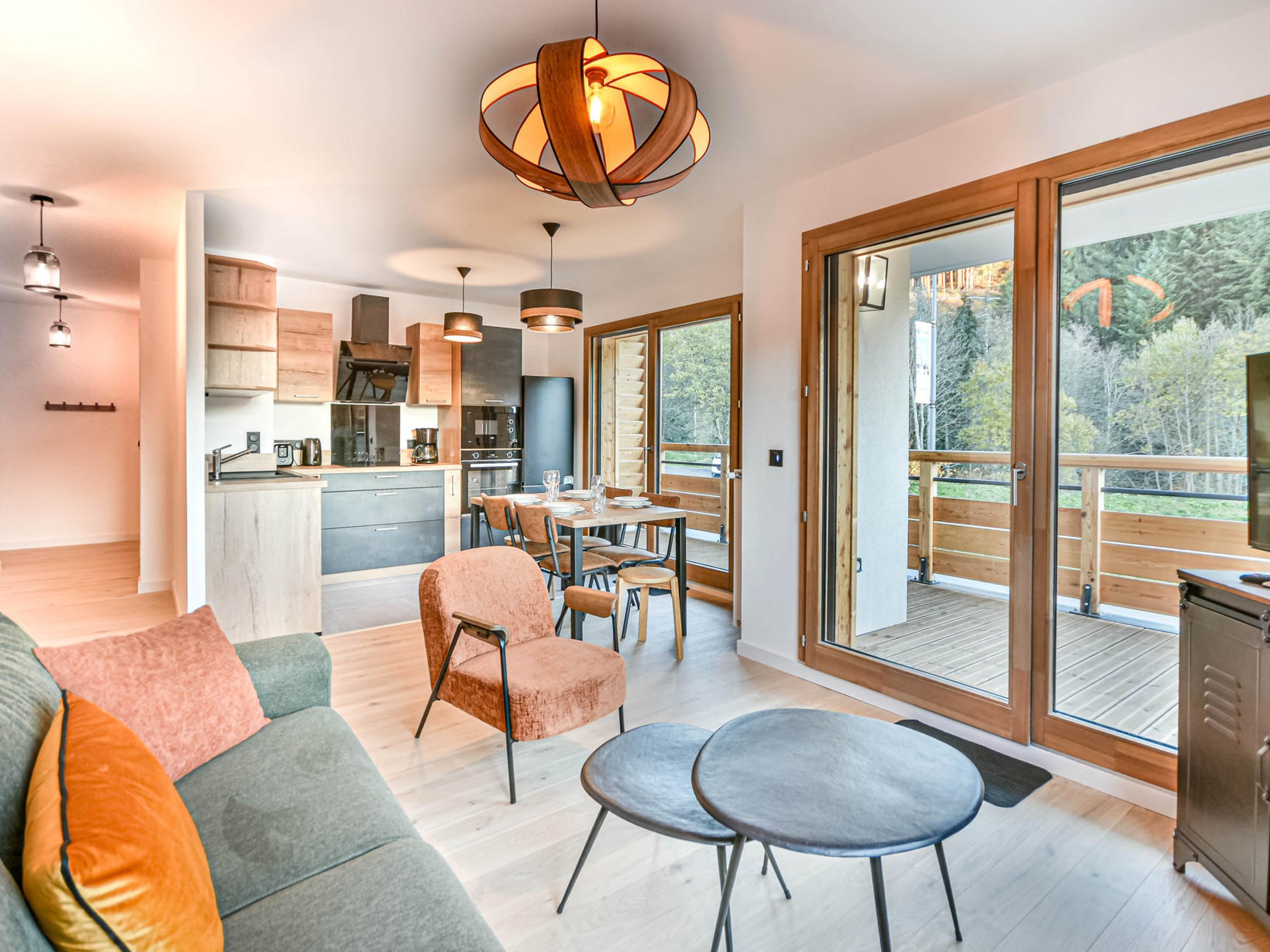 Appartement 3 pièces 6 personnes avec balcon - Résidence L'EDEN WEISS - Les Gets