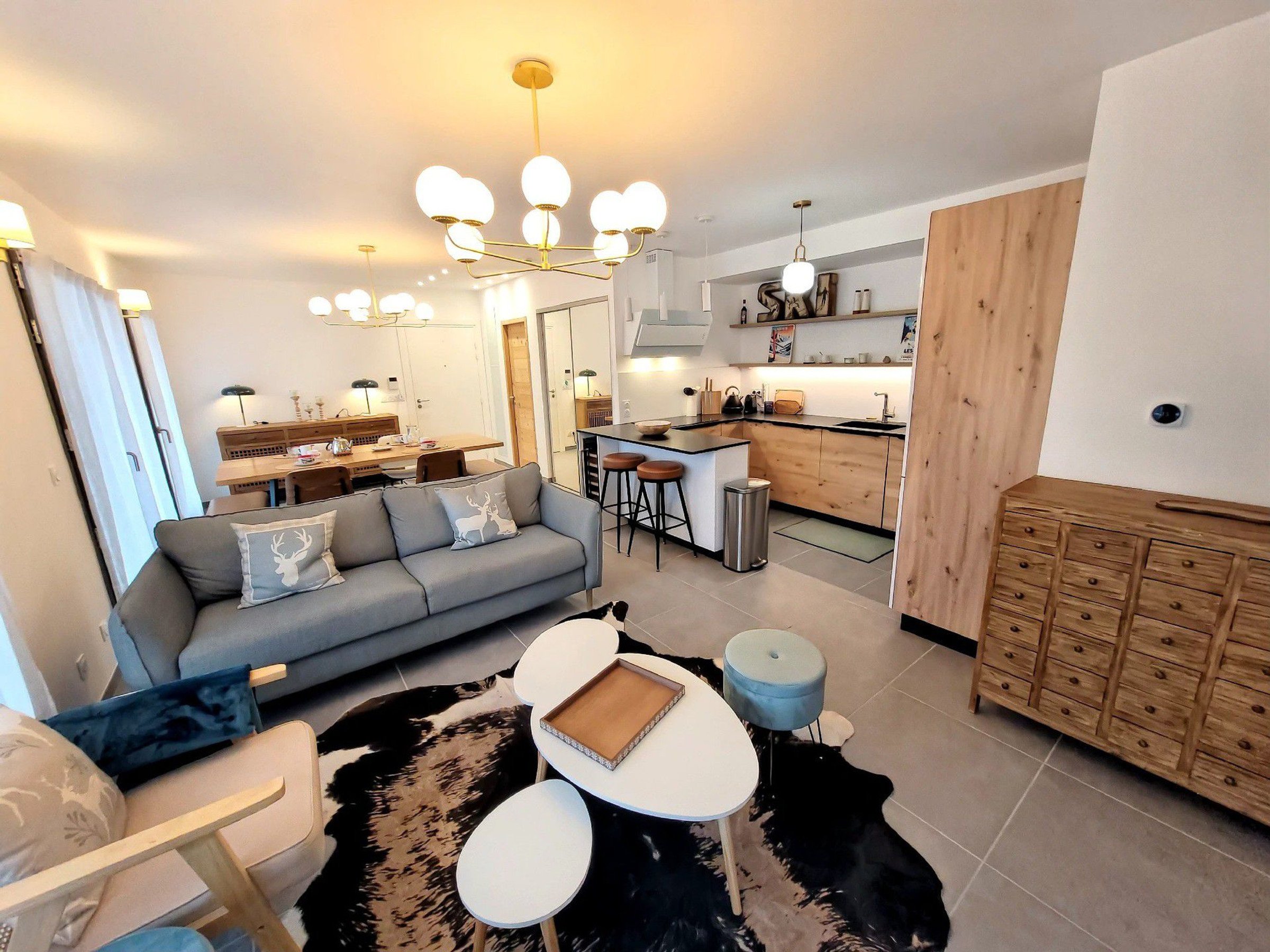Appartement 3 pièces 6 personnes avec balcon - Résidence LA CROISETTE - Les Gets