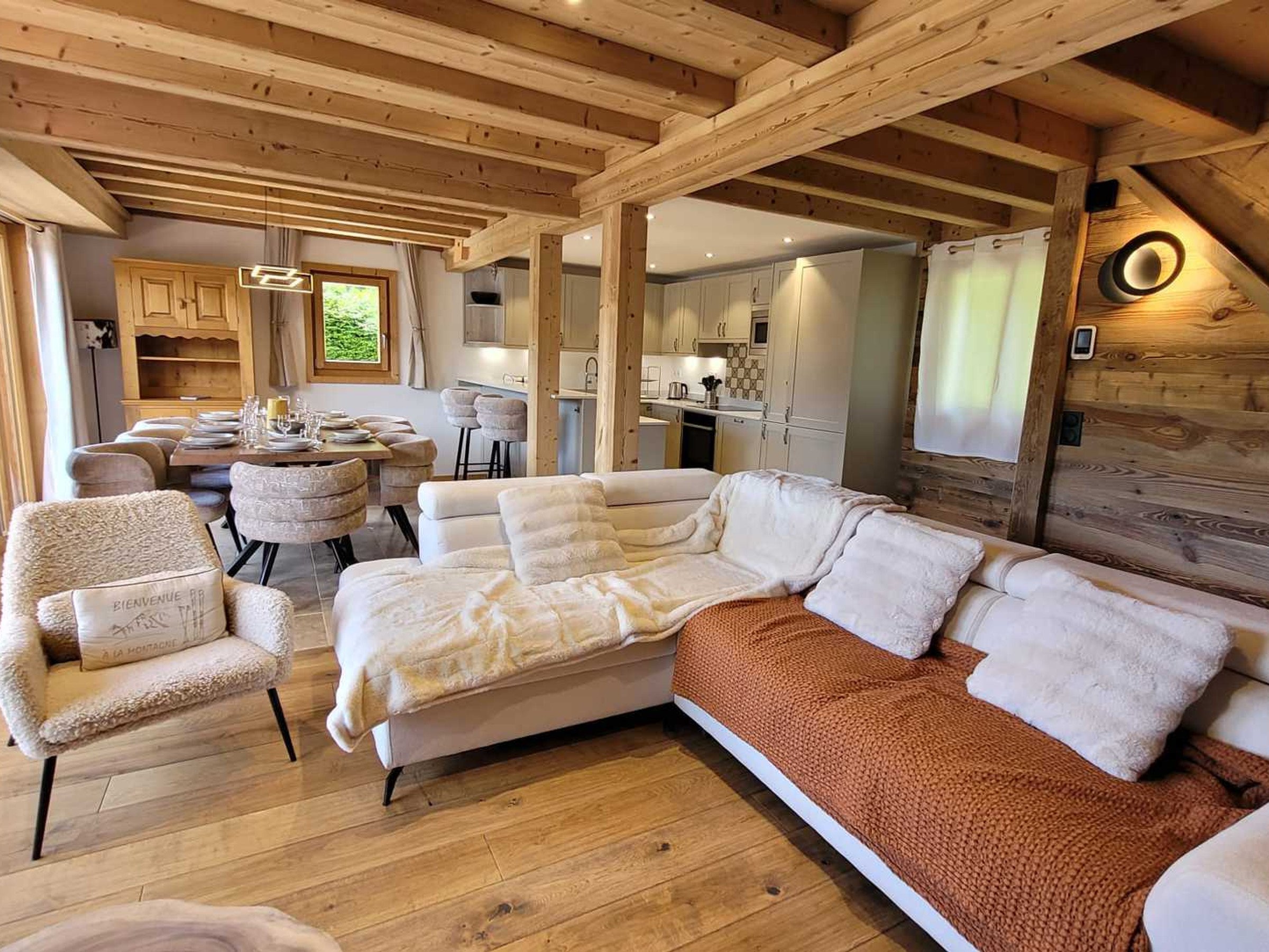 Chalet 6 pièces 8 personnes avec balcon - CHALET L'ECRIN - Les Gets