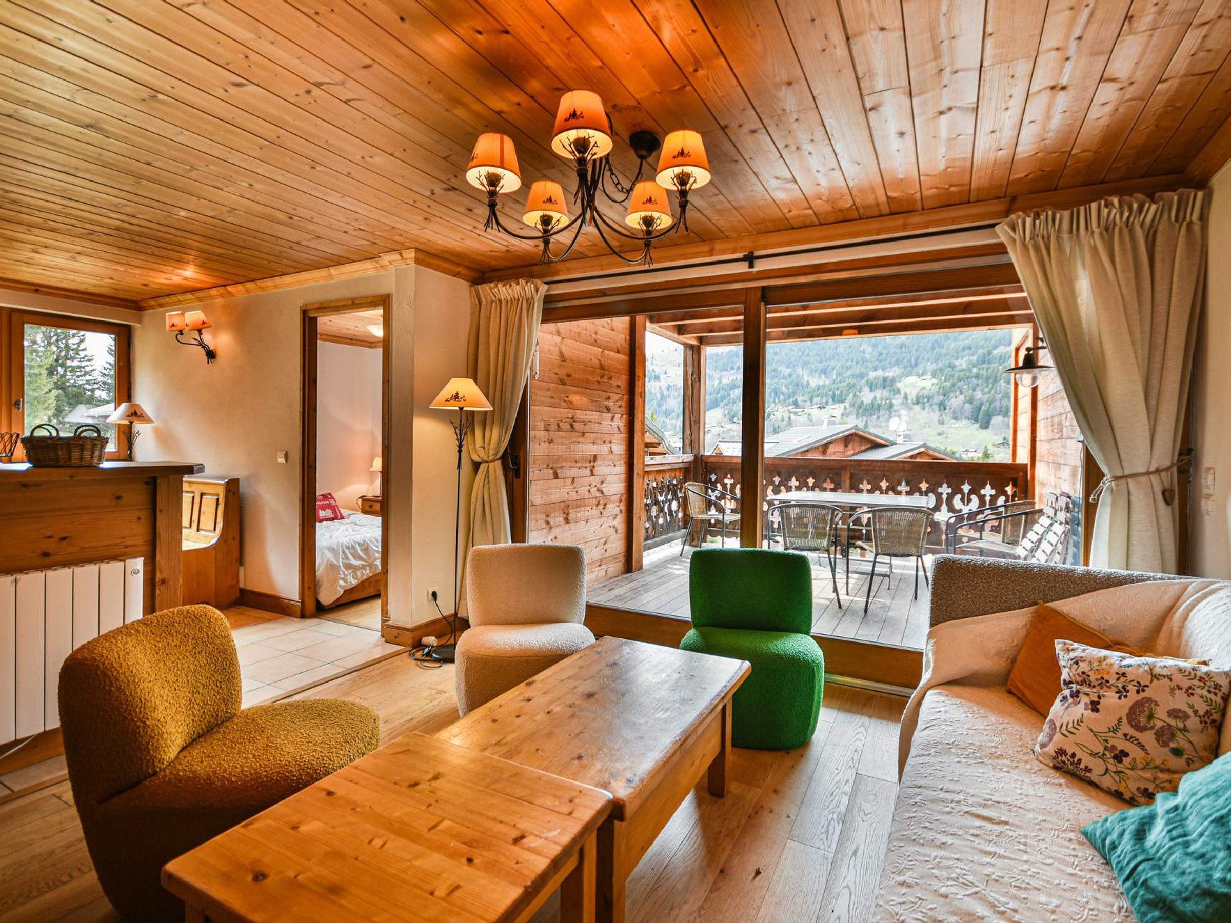 Appartement 4 pièces 6 personnes avec balcon - Résidence HAMEAU DES HAUTS DE LA CHARNIAZ - Les Gets