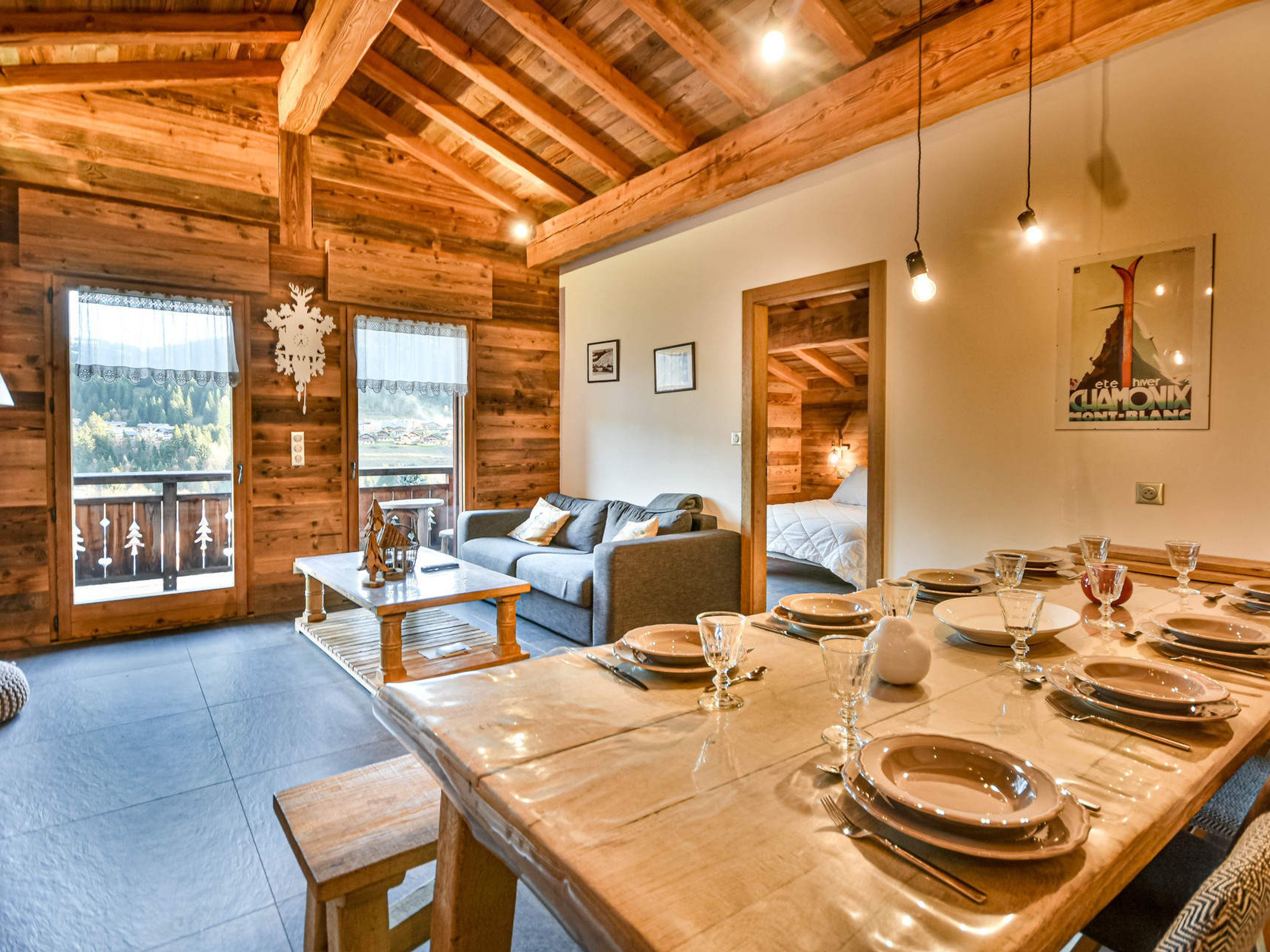 Appartement 4 pièces 8 personnes avec sauna - Résidence CHALET CHOULOU - Les Gets