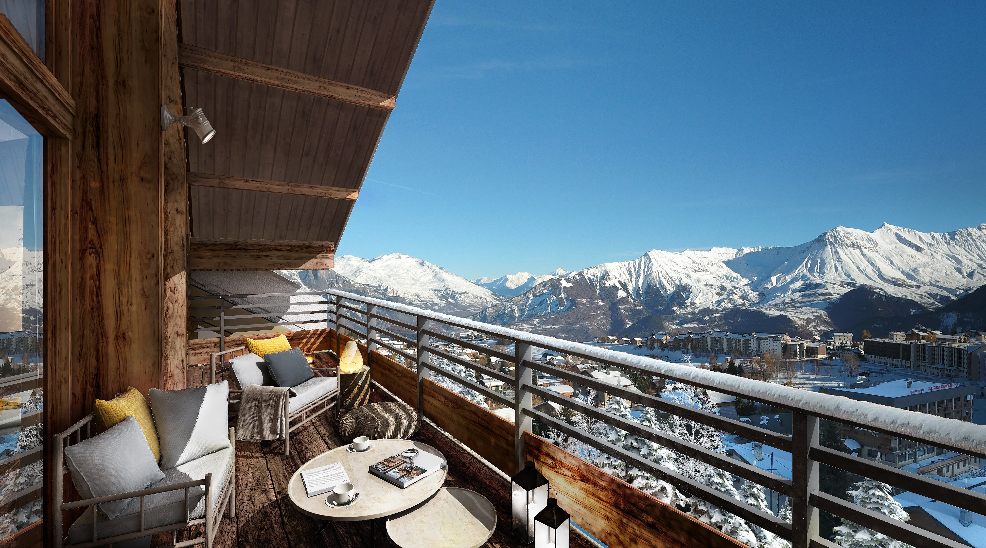 2 Pièces 4 personnes standard non remboursable - travelski home premium – Résidence Terresens Caprice Blanc 4* - La Toussuire