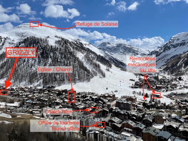 Appartements GRIZZLY - Val d’Isère Centre