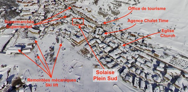 Appartements SOLAISE PLEIN SUD - Val d’Isère Centre