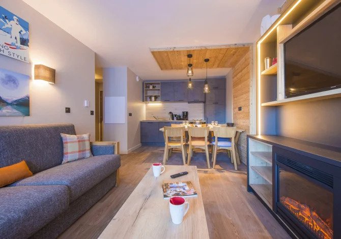 2 Rooms 4 people Comfort - travelski home premium – Résidence Club MMV Le Silvana 4* - Risoul 