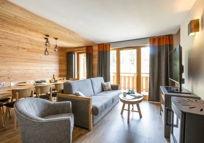 4 Rooms 8 people - travelski home premium – Résidence Club MMV Le Silvana 4* - Risoul 