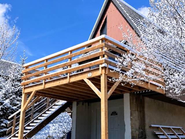 Chalet 3 pièces 8 personnes avec balcon - Super-Besse