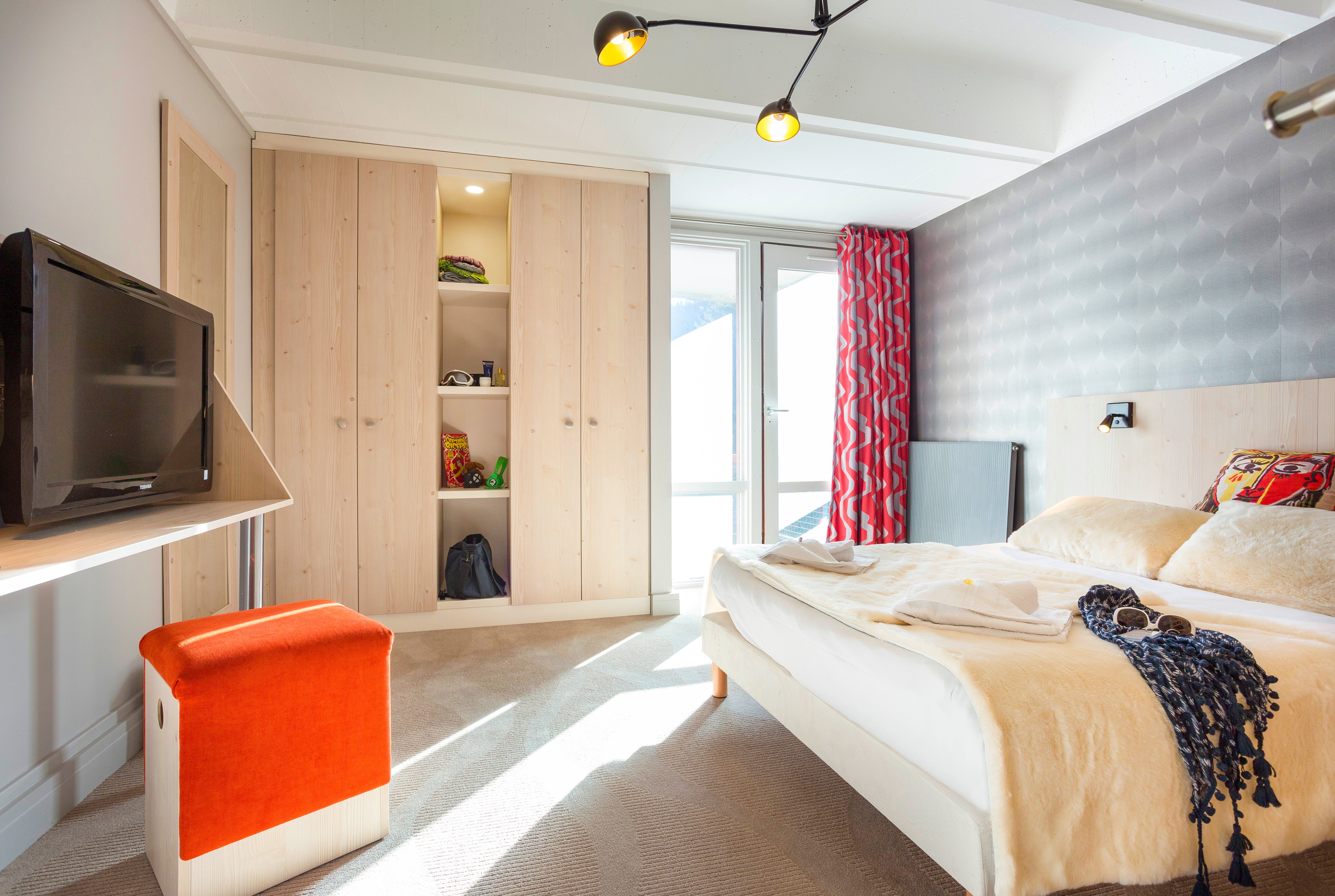 Chambre Double en pension complète - travelski home premium – Village Club MMV Le Flaine 4* - Flaine Forum 1600