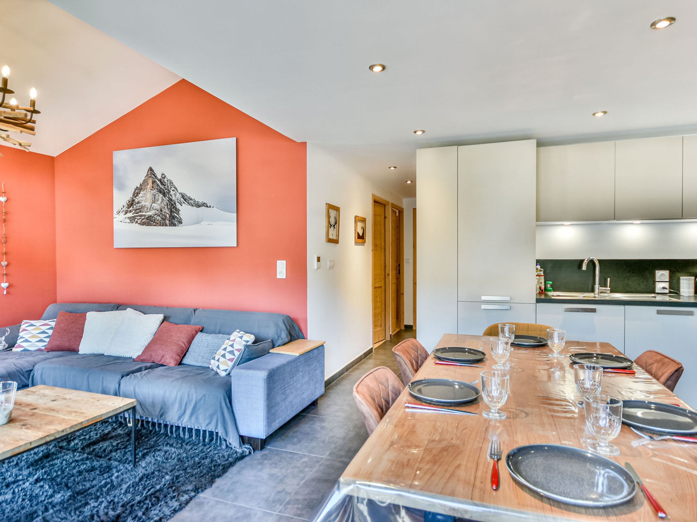 Appartement 4 pièces 8 personnes - Résidence CHALETS CARLINE - Les Gets