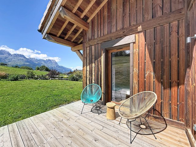 Chalet 6 pièces 6 personnes avec balcon - Combloux