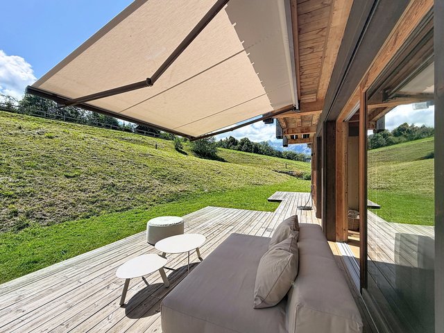 Chalet 6 pièces 6 personnes avec balcon - Combloux