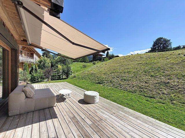 Chalet 6 pièces 6 personnes avec balcon - Combloux