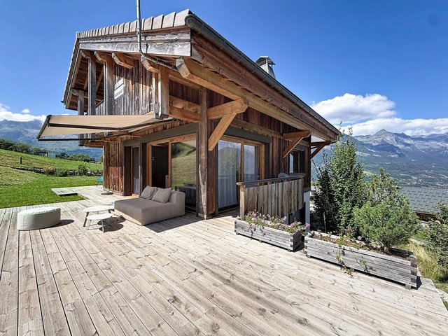 Chalet 6 pièces 6 personnes avec balcon - Combloux