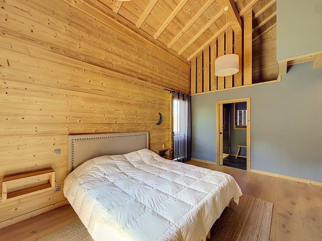 Chalet 6 pièces 6 personnes avec balcon - Combloux