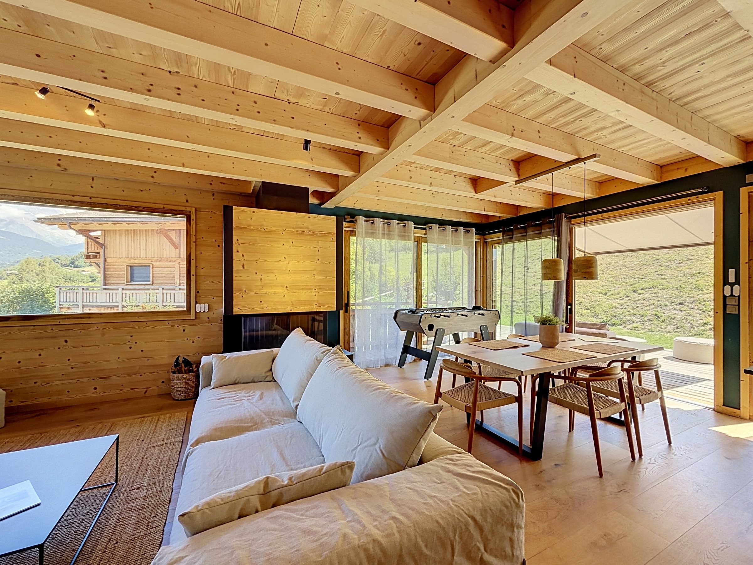 Chalet 6 pièces 6 personnes avec balcon - Chalet 6 pièces 6 personnes avec balcon - Combloux