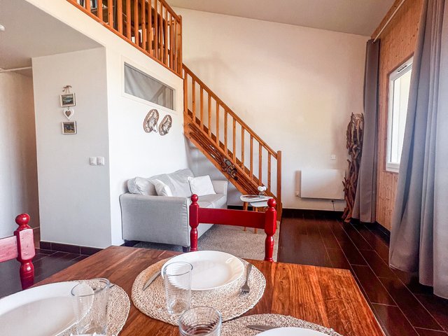 Appartement 3 pièces 8 personnes avec balcon - Super-Besse