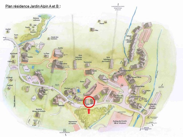 Résidence JARDIN ALPIN BAT A - Morillon 1100 Les Esserts