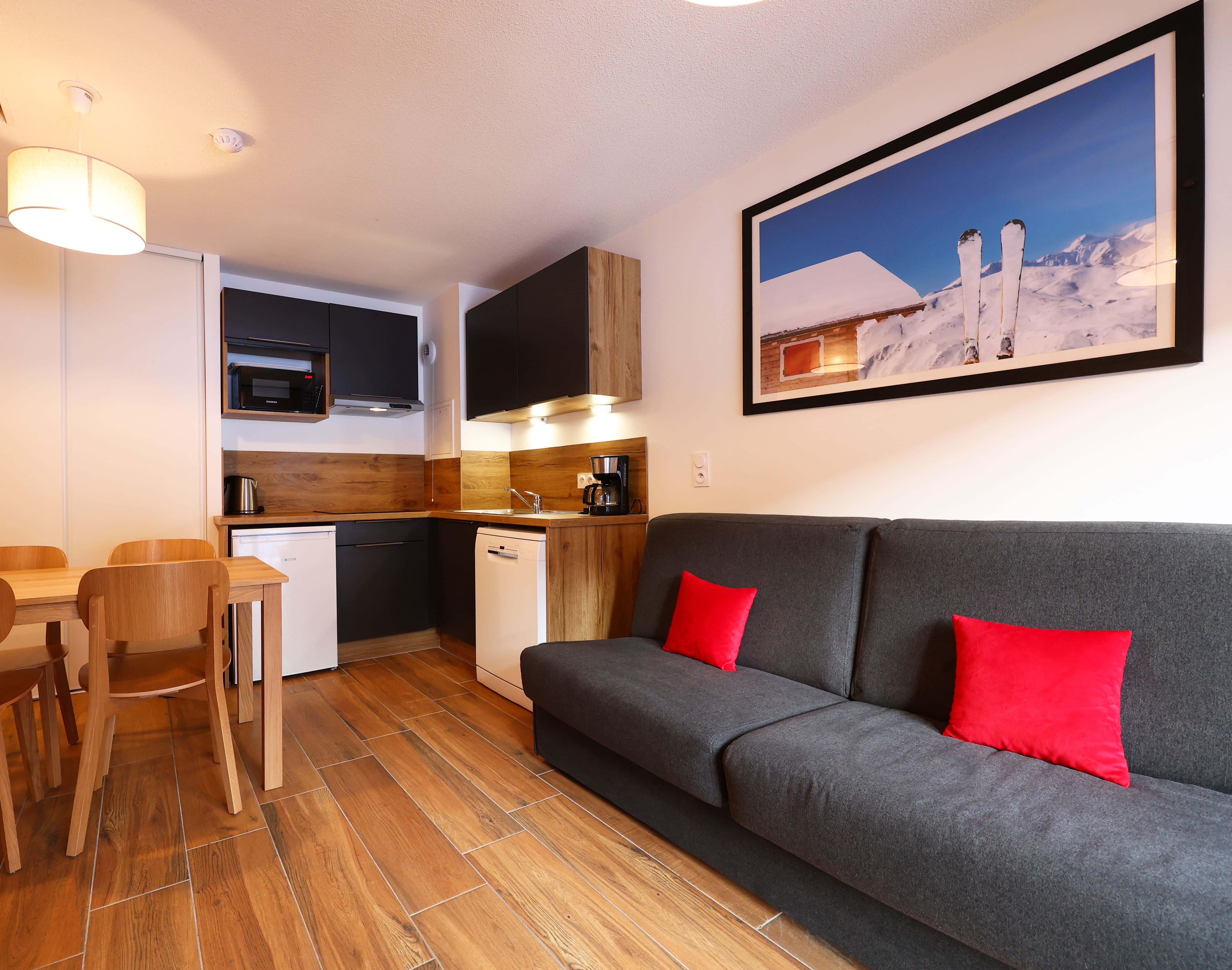 Studio 2 personnes - Résidence EDEN - Living Stone - Vars