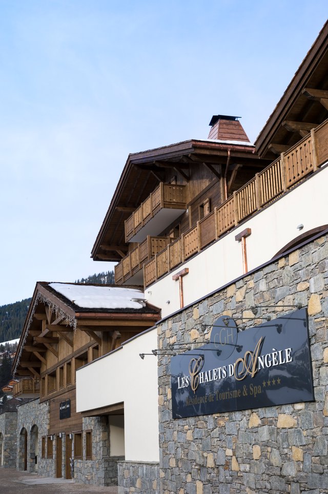 Résidence CGH & SPA Les Chalets d'Angèle 4* . - Châtel