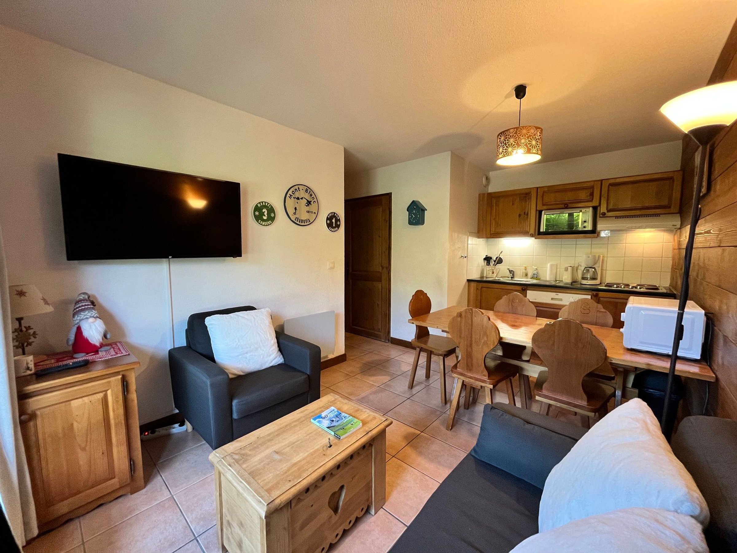 Appartement 3 pièces 4 personnes avec terrasse - Résidence LES FERMES DE SAMOÊNS - Samoëns
