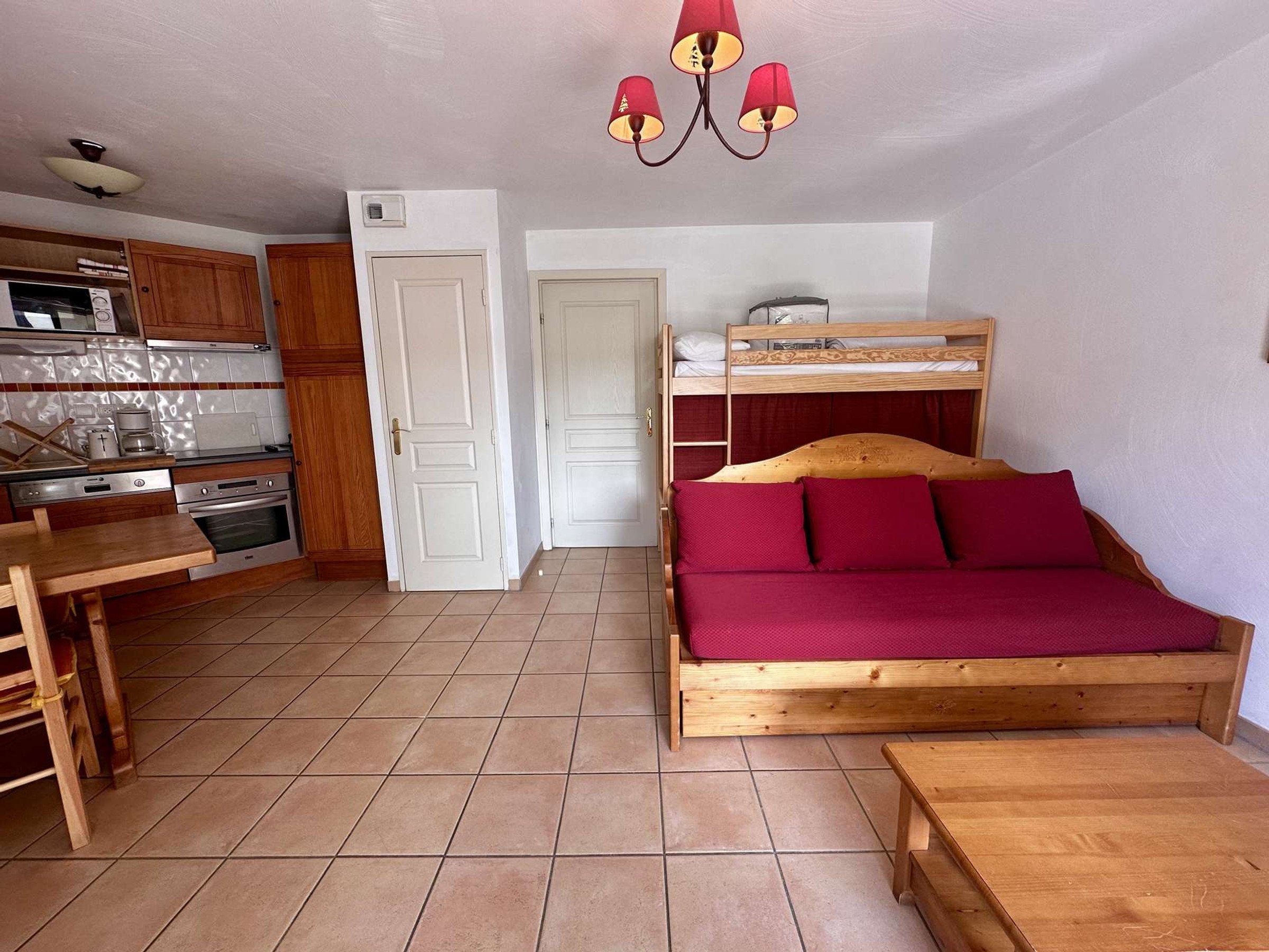 Studio 4 personnes avec balcon - Résidence LES ARDOISIERES - Saint Lary Soulan