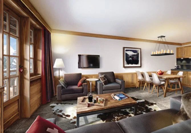 2 Pièces cabine 6 personnes non remboursable - travelski home premium - Résidence Les Fermes de Châtel 4* - Châtel