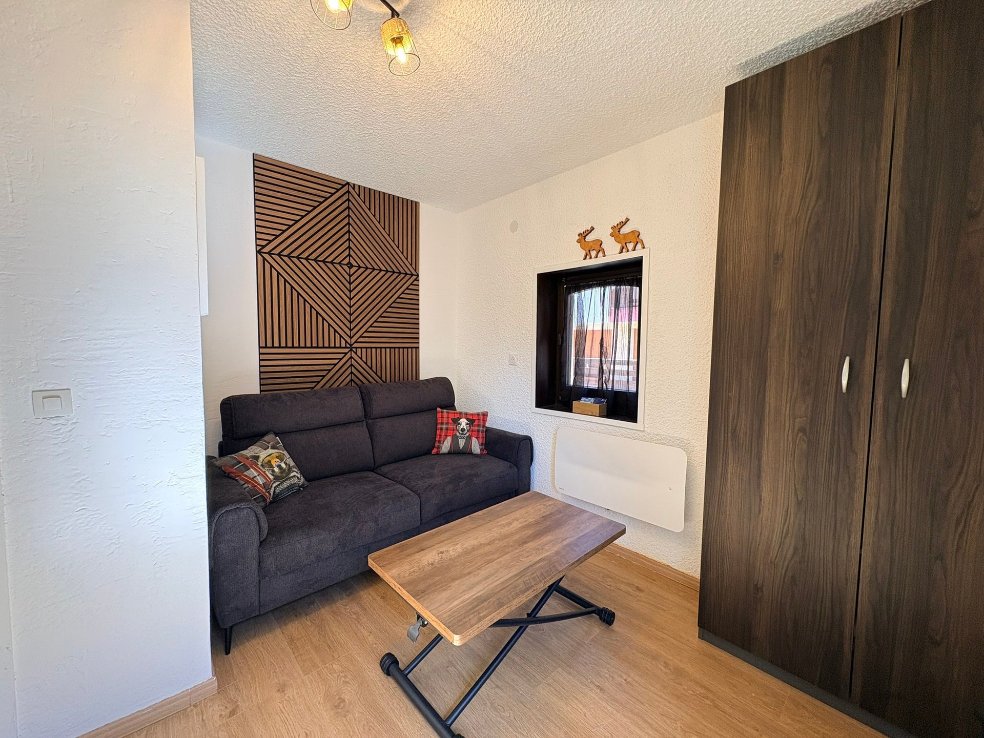 Studio 2 personnes Confort - Appartements VIE DE CLARE EDELWEISS - Serre Chevalier 1500 - Monêtier Les Bains