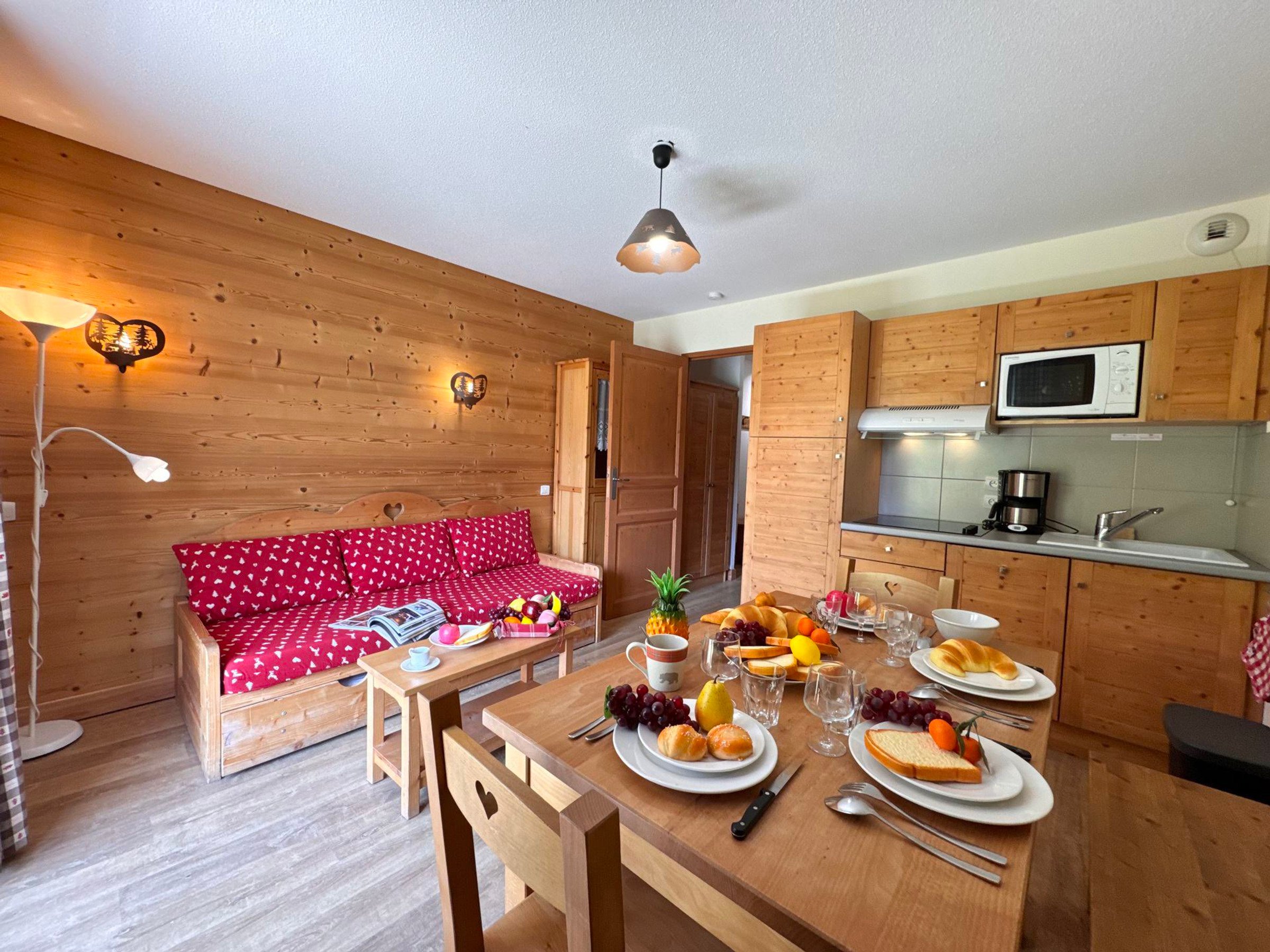 Appartement 2 pièces 4 personnes avec balcon - Résidence LE HAMEAU DES RENNES - Vars