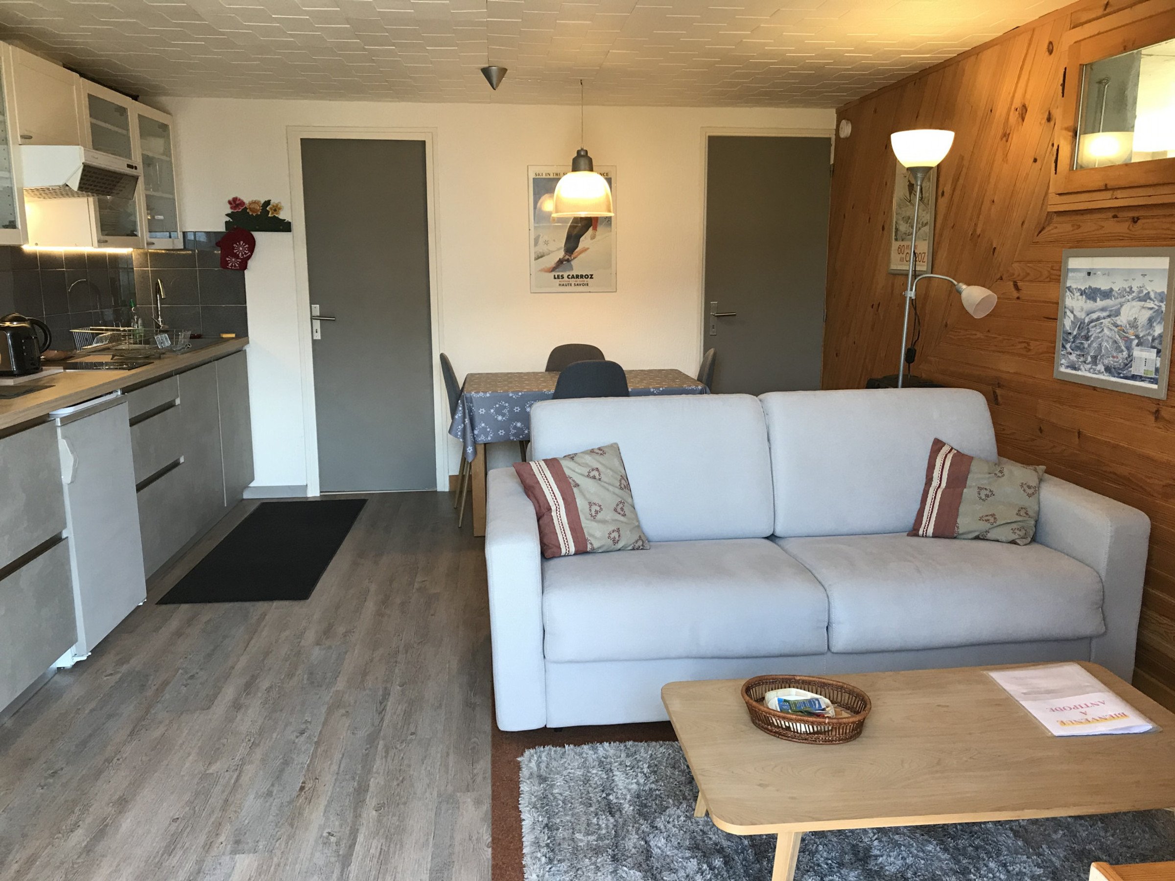Studio 4 personnes avec terrasse - Studio 4 personnes avec terrasse - Les Carroz d'Araches