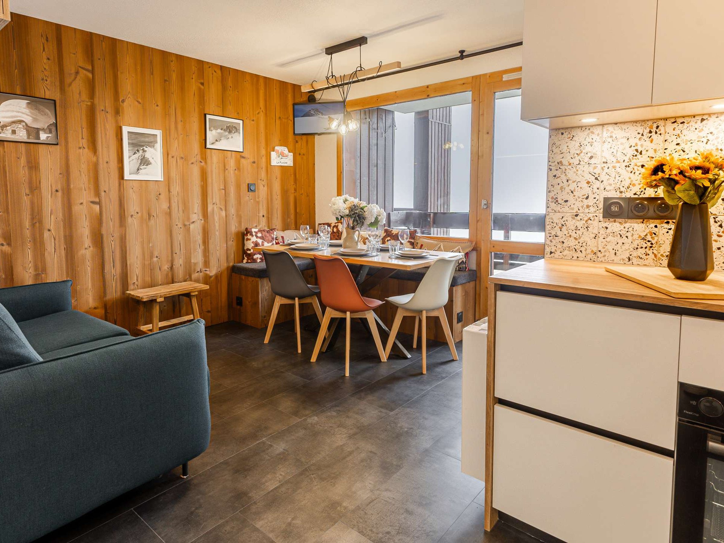 Appartement 3 pièces 8 personnes avec balcon - Résidence Agate - Plagne - Belle Plagne