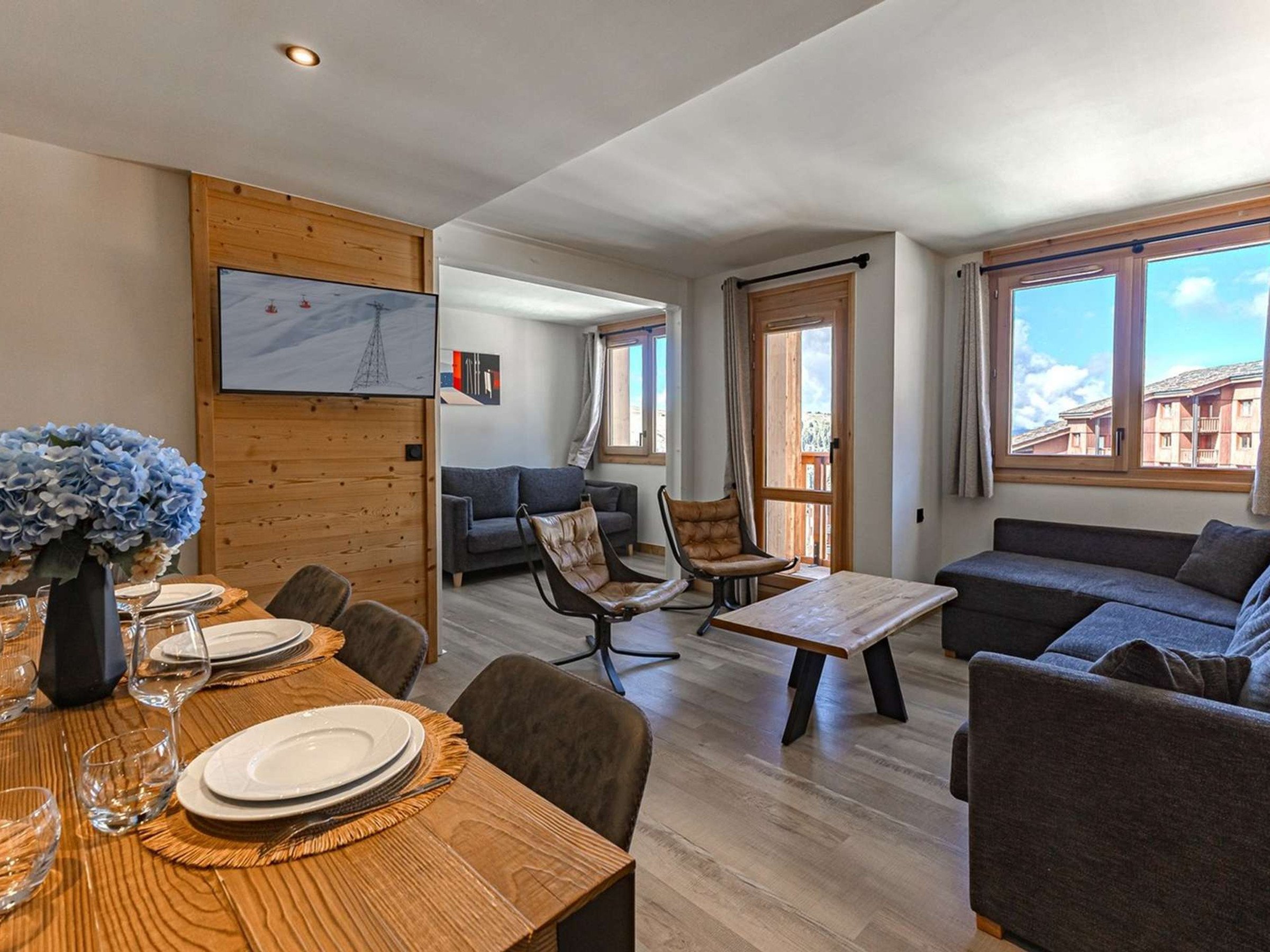 Appartement 4 pièces 8 personnes avec sauna - Résidence Cassiopée - Plagne - Belle Plagne