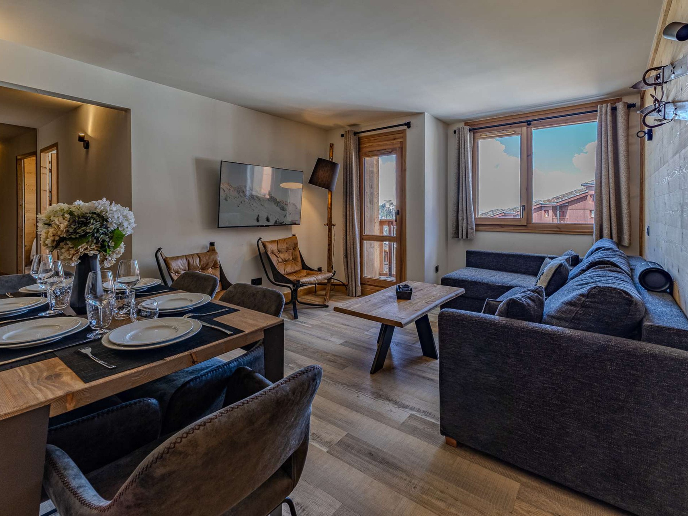Appartement 3 pièces 7 personnes avec sauna - Résidence Cassiopée - Plagne - Belle Plagne