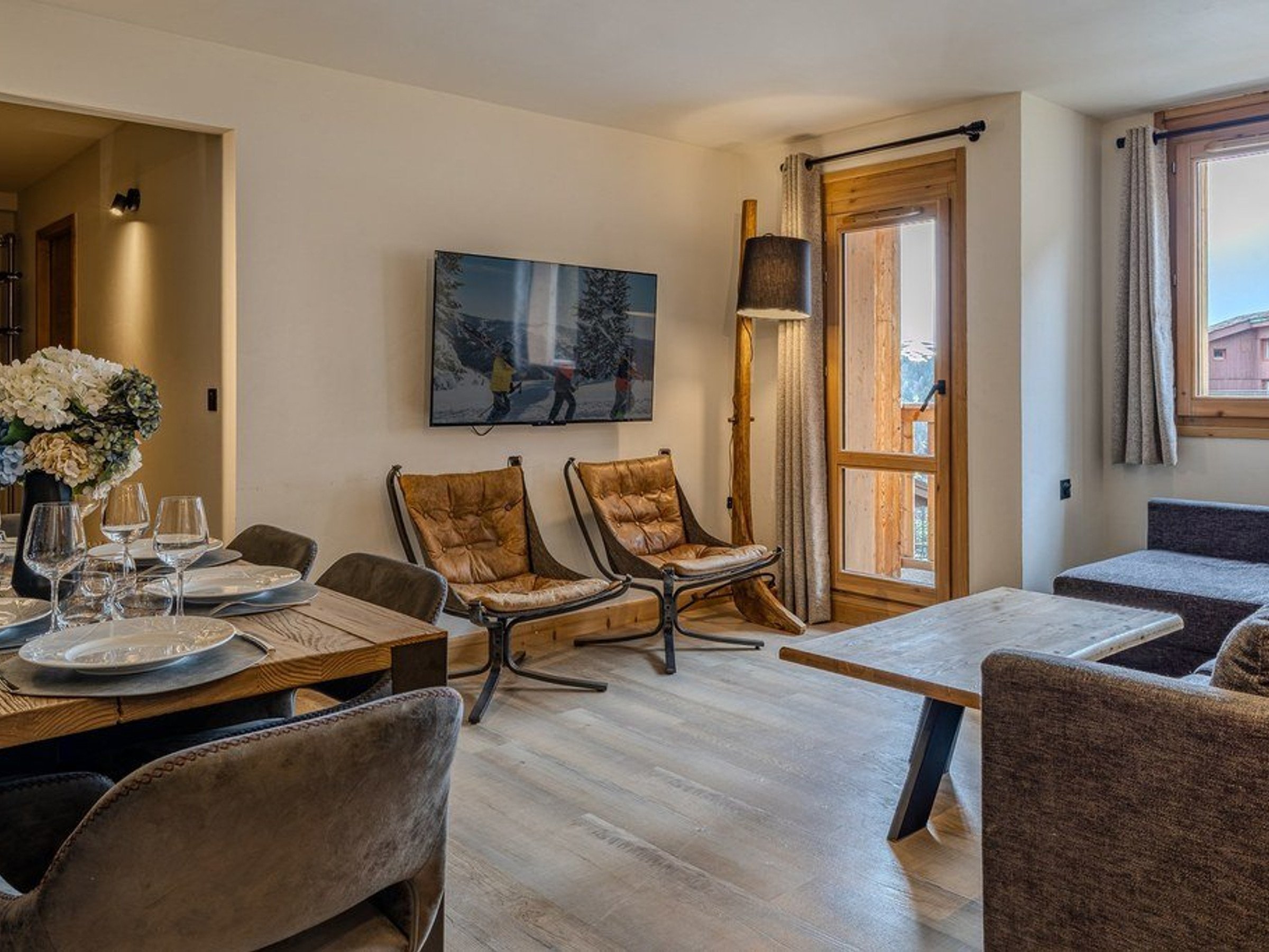 Appartement 3 pièces 6 personnes avec sauna - Résidence Cassiopée - Plagne - Belle Plagne