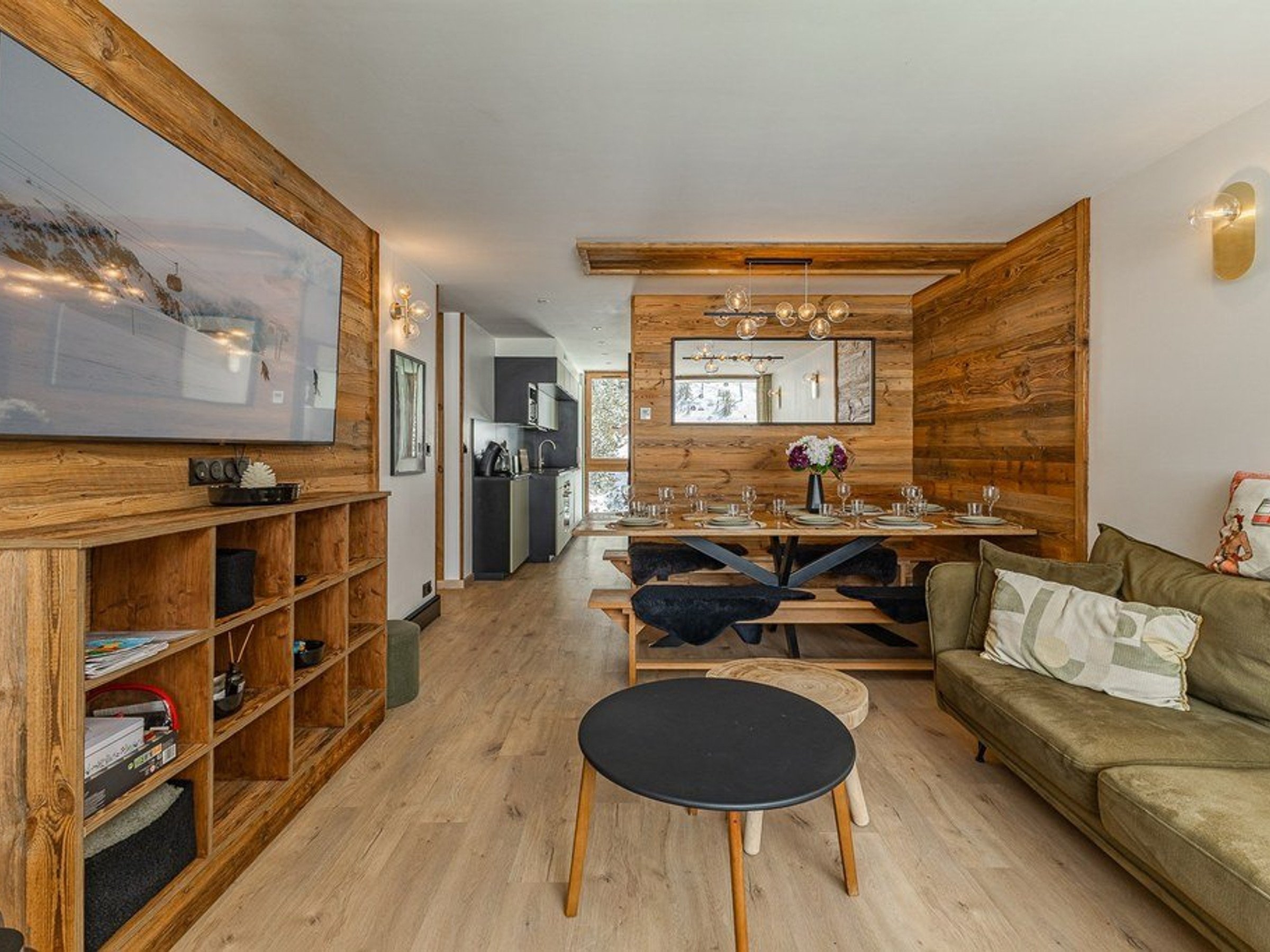 Appartement 4 pièces 10 personnes avec balcon - Résidence St Jacques B - Plagne Bellecôte