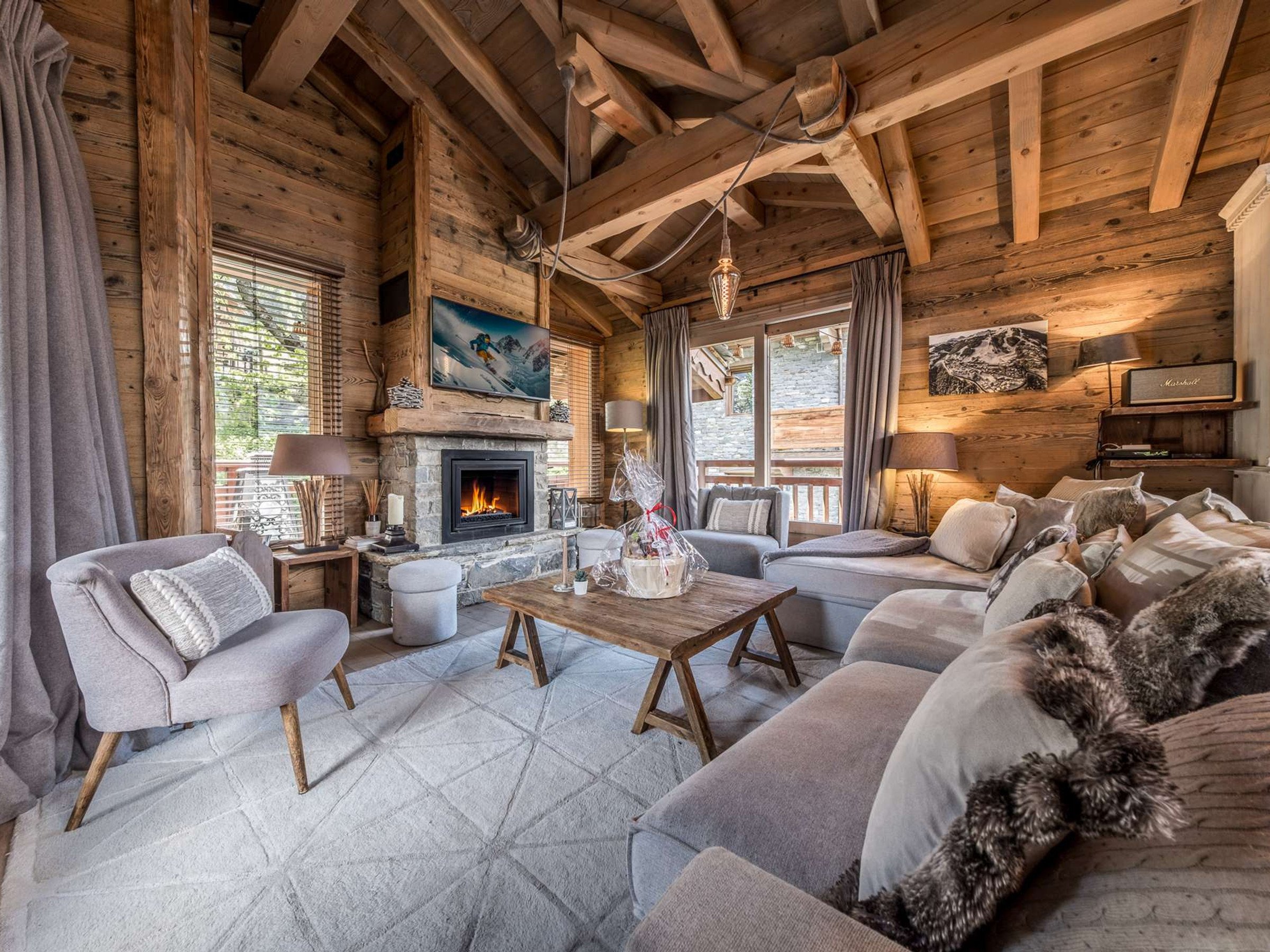 Appartement 7 pièces 10 personnes avec bain à remous - Résidence CHALET LES ROIS - Courchevel 1550