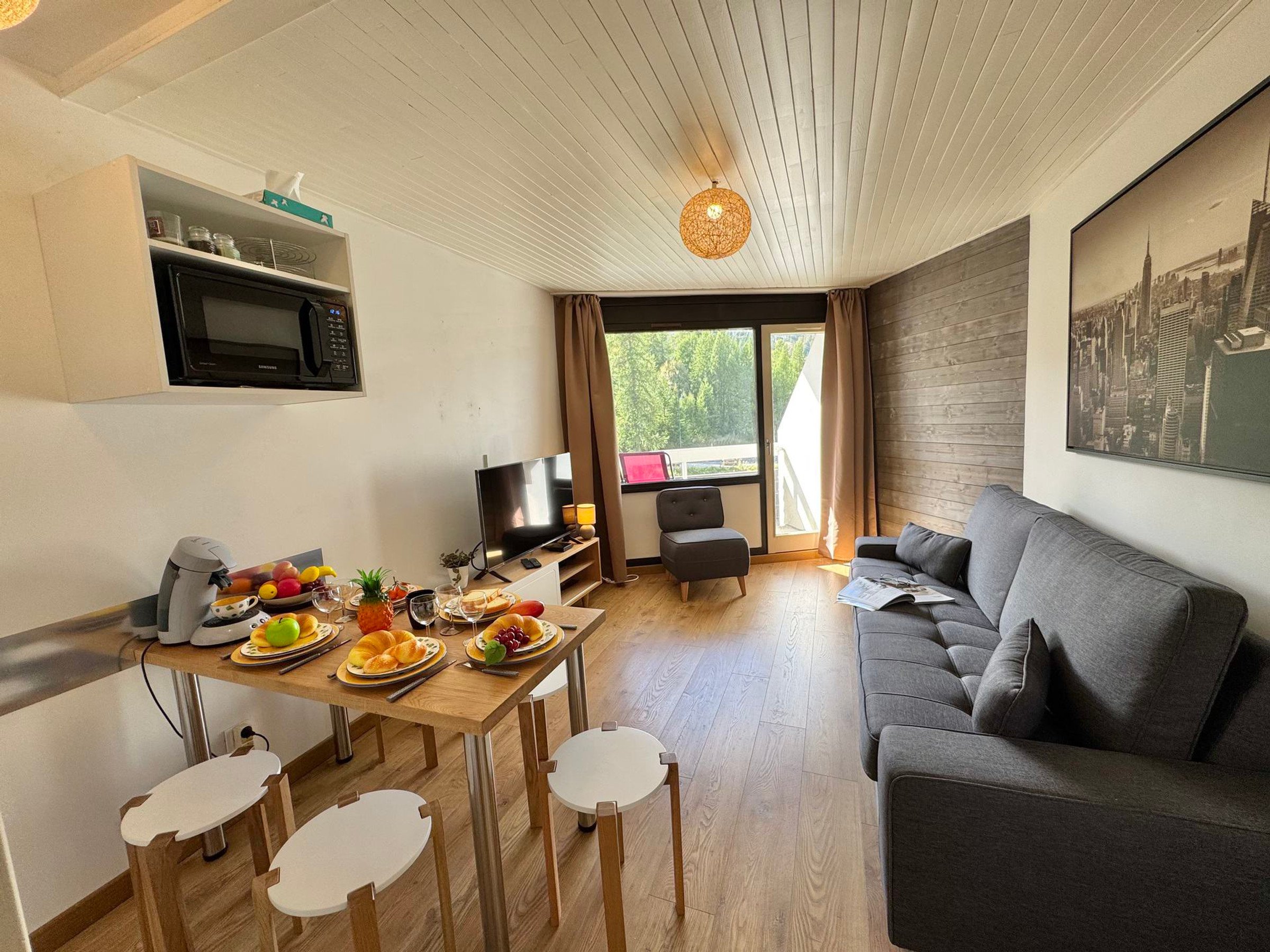 Studio 4 personnes avec balcon - Résidence LE LAUZET - Vars