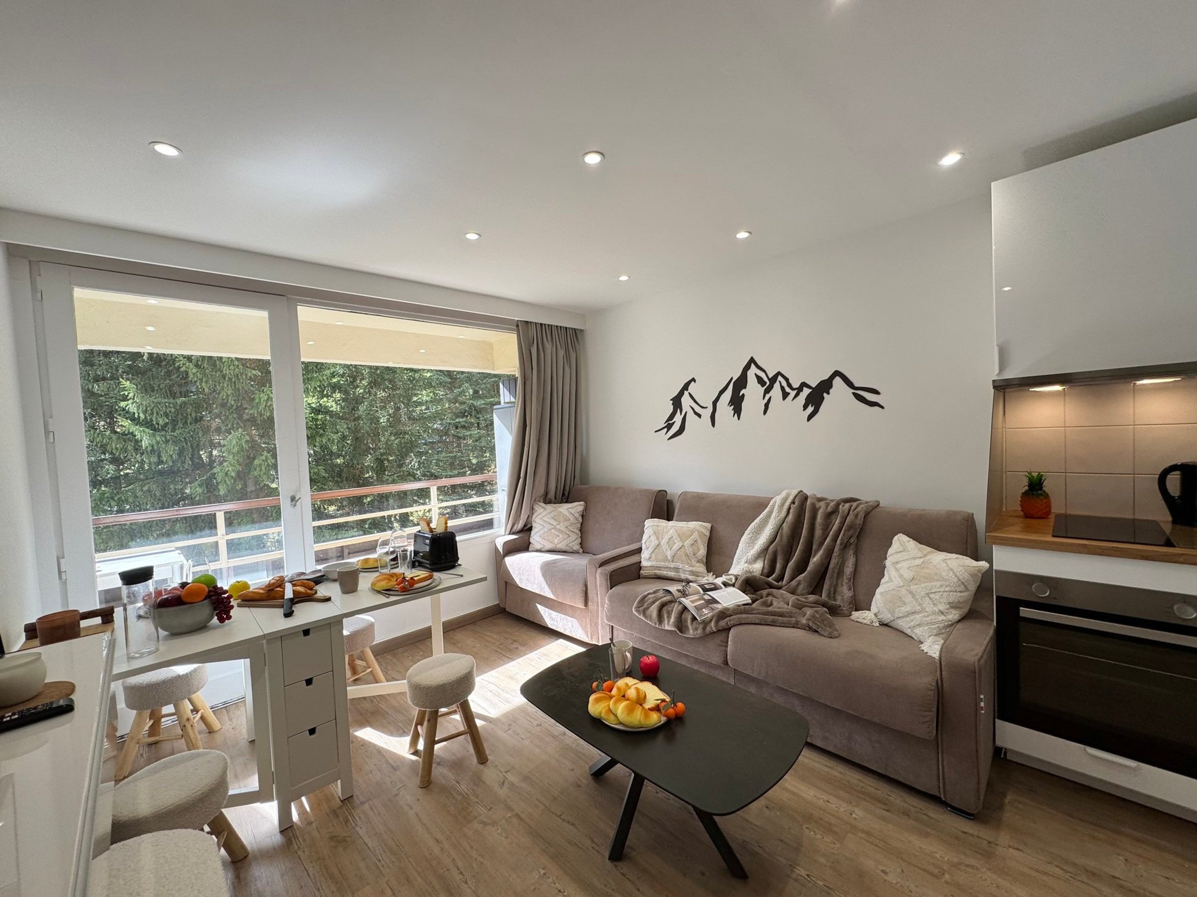 Studio 3 personnes avec balcon - Résidence LES ECRINS 3 - Vars