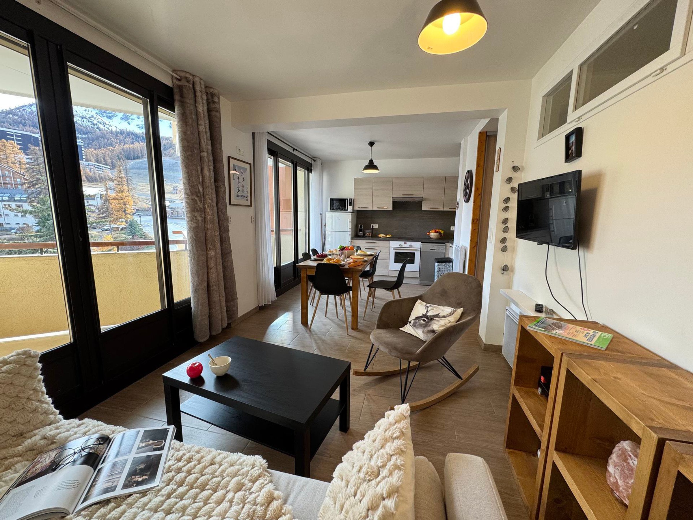 Appartement 2 pièces 7 personnes avec balcon - Résidence LE SEIGNON - Vars