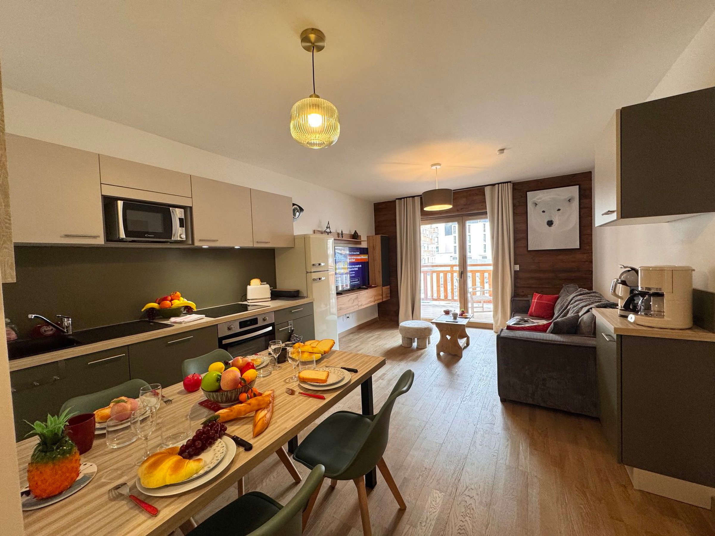 Appartement 2 pièces 4 personnes avec balcon - Résidence LE LIVING STONE B - Vars