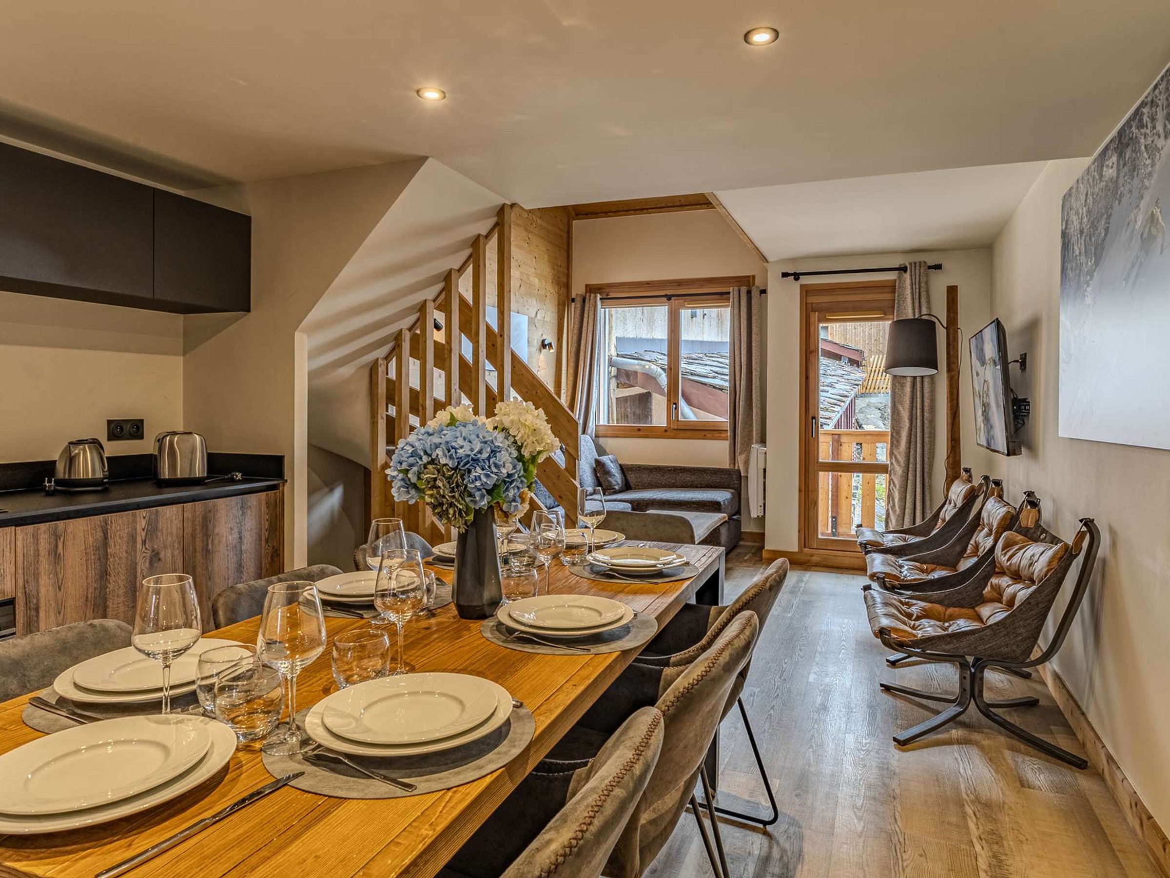 Appartement 4 pièces 8 personnes avec sauna - Résidence Cassiopée - Plagne - Belle Plagne