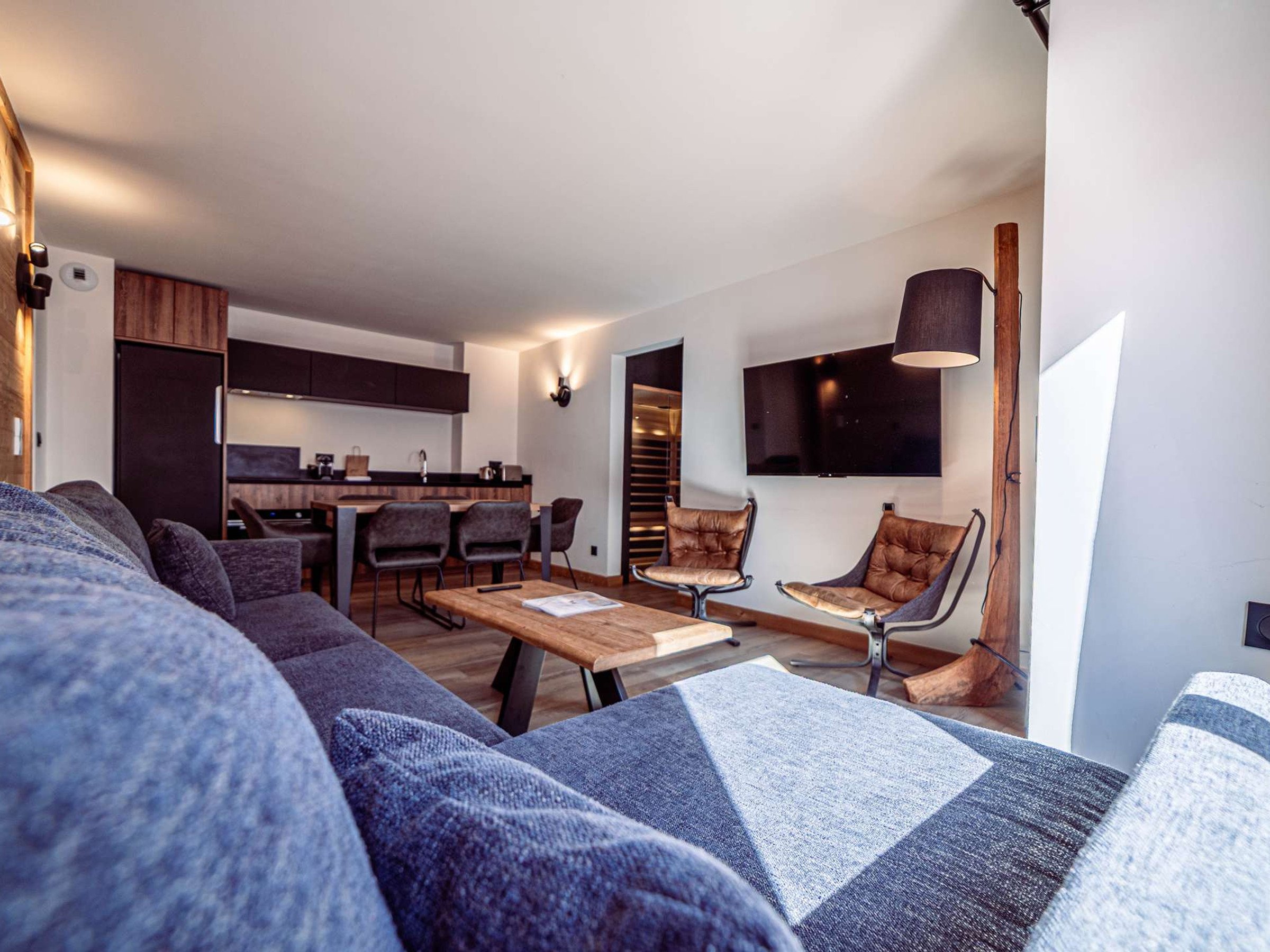Appartement 3 pièces 6 personnes avec sauna - Résidence Cassiopée - Plagne - Belle Plagne